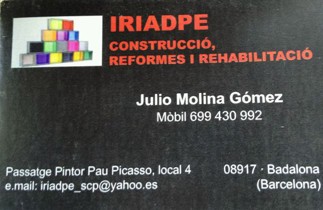 CONSTRUCCIONES IRIADPE