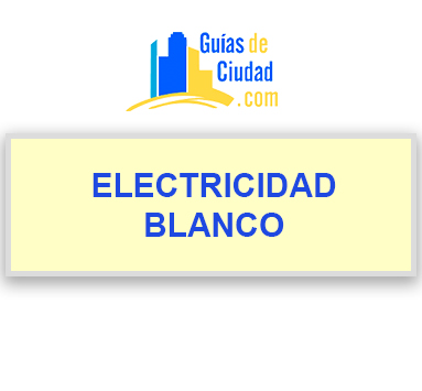ELECTRICIDAD BLANCO