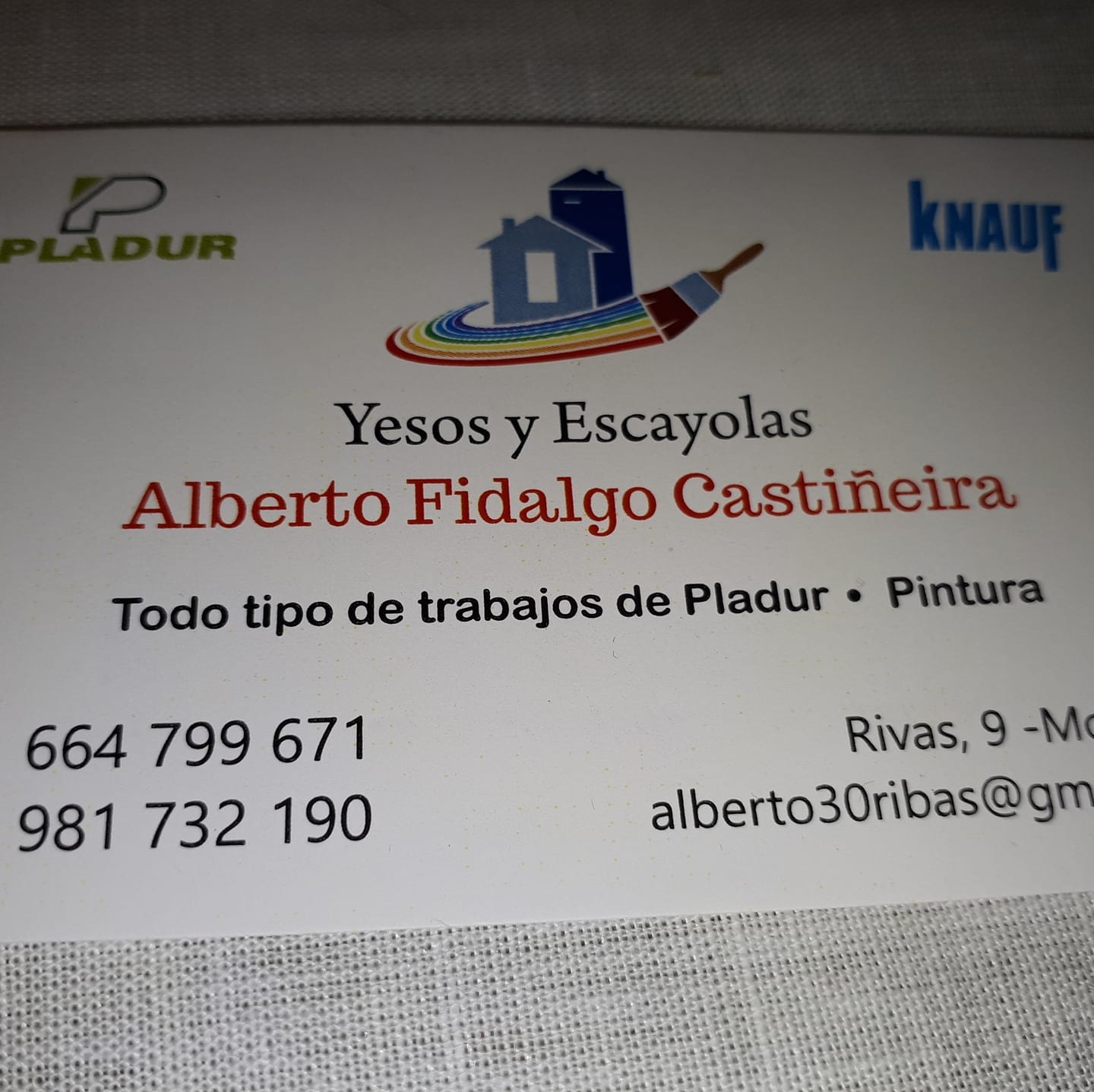 ESCAYOLAS ALBERTO FIDALGO