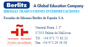 ESCUELA DE IDIOMAS BERLITZ