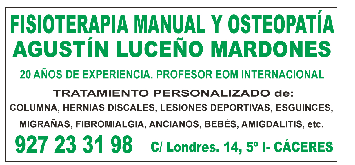 CONSULTA DE FISIOTERAPIA MANUAL OSTEOPATICA