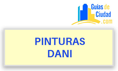 PINTURAS DANI