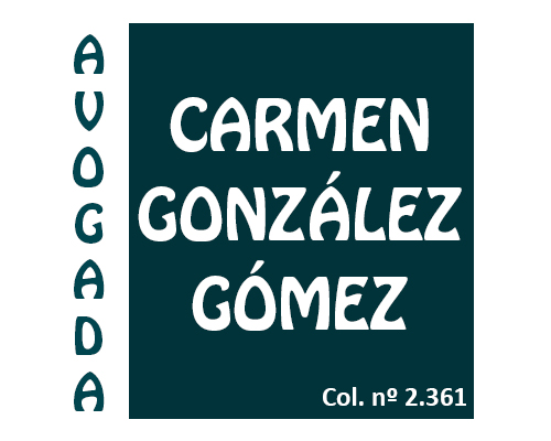 ABOGADA CARMEN GONZÁLEZ GÓMEZ