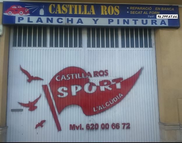 TALLER CHAPA Y PINTURA CASTILLA ROS SPORT