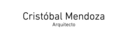 ARQUITECTO CRISTÓBAL MENDOZA