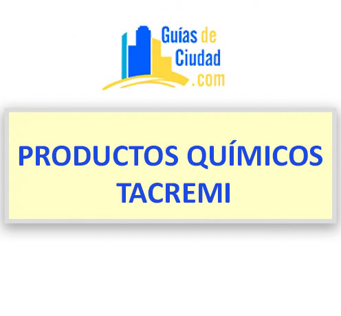 PRODUCTOS QUÍMICOS TACREMI