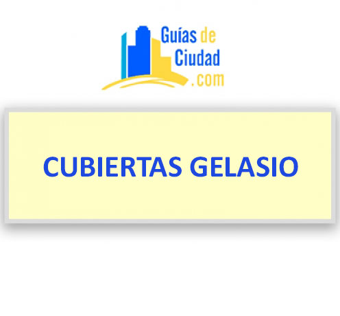 CUBIERTAS GELASIO